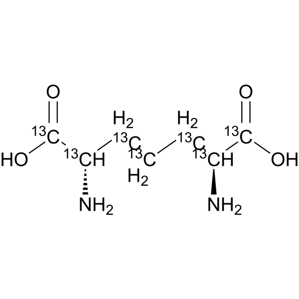 (2S,6S)-2,6-Diaminoheptanedioic acid-13C7 (L-threo-2,6-Diaminopimelic acid-13C7)